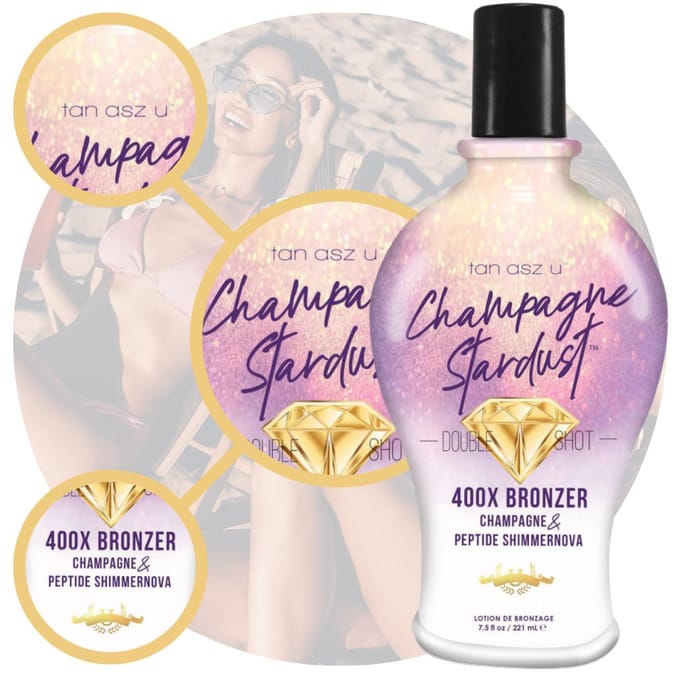 Tan asz u champagne stardust bronzer 221ml