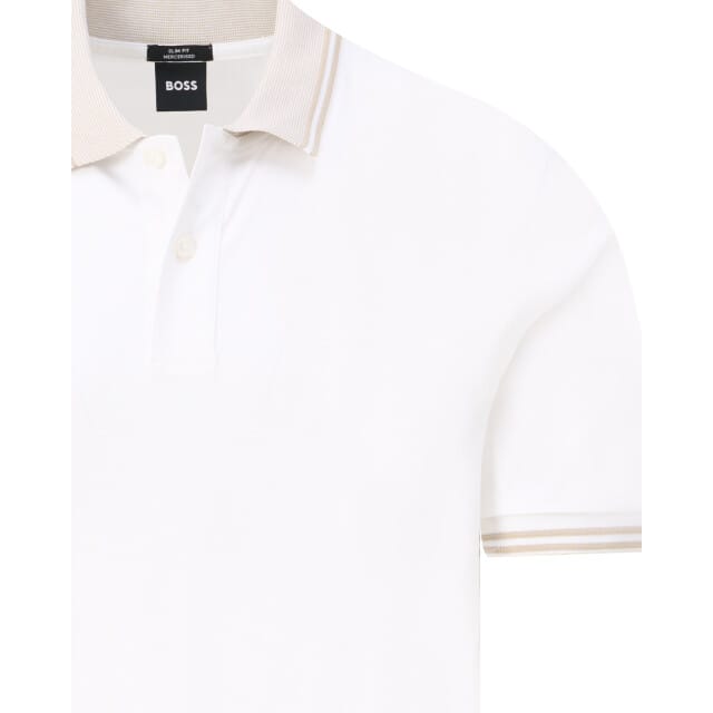 Hugo Boss poloshirt korte mouw wit