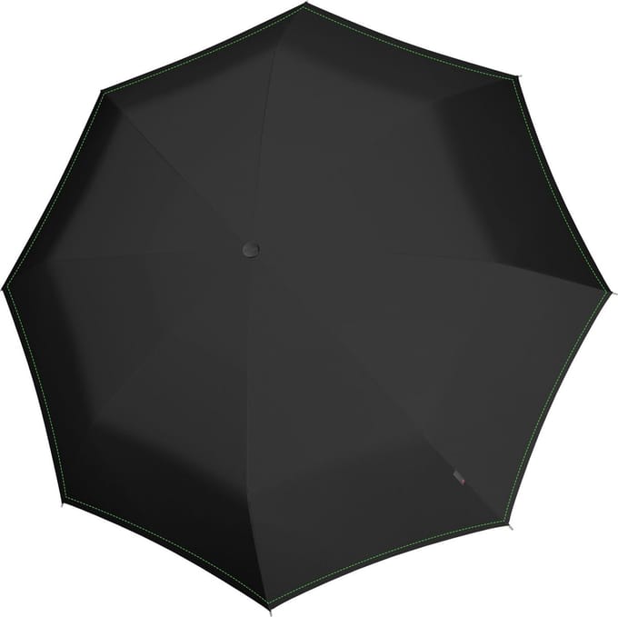 Knirps U. 090 Ultralight XXL manual Compact - Opvouwbare paraplu (neon black)