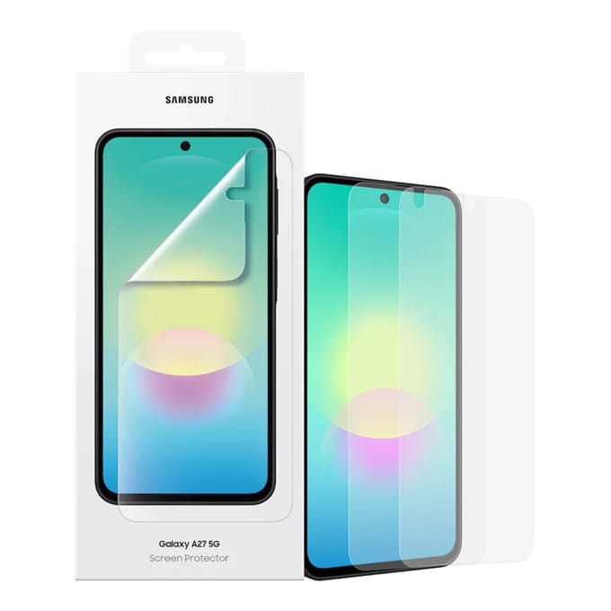 Samsung Screenprotector - geschikt voor Samsung Galaxy A27 - Transparant