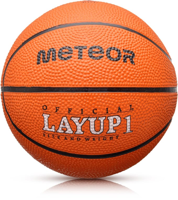 Meteor Layup 1 - Basketbal - oranje, maat