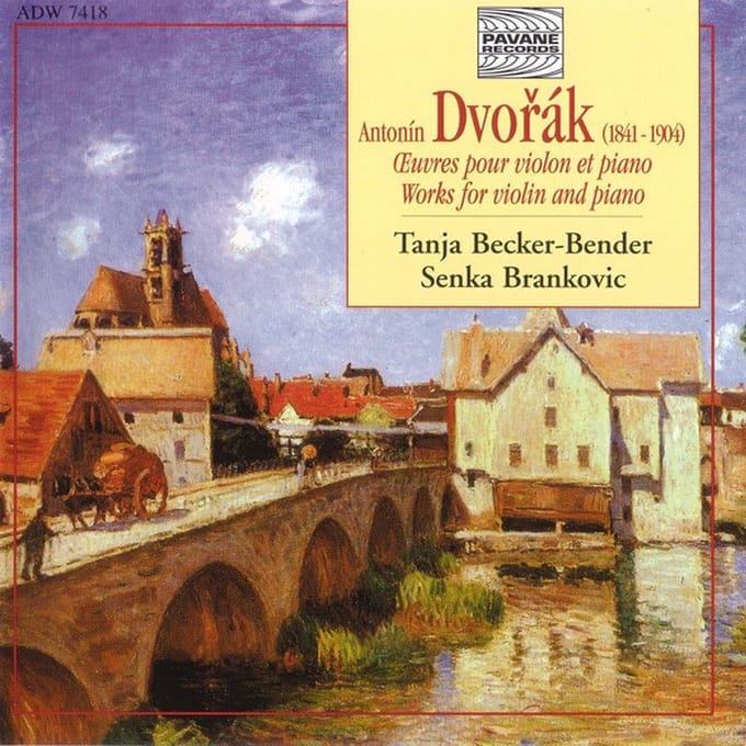 Tanja Becker-Bender & Senka Brankovic - Dvořák: Works For Violin And Piano (CD)