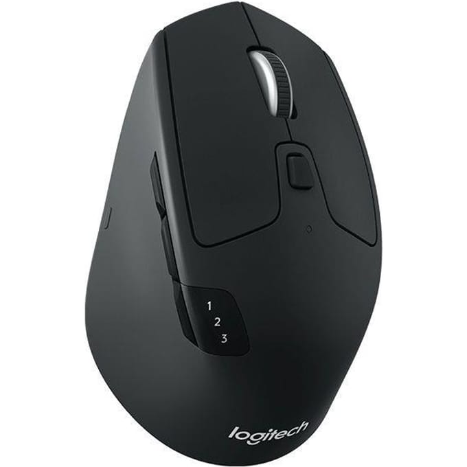 Logitech M720 Triathlon Muis Bluetooth, Radiografisch Optisch Zwart 8 Toetsen 1000 dpi