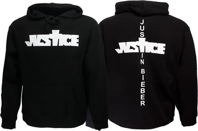 Justin Bieber Justice Biebs Hoodie Sweater - Officiële Merchandise - S