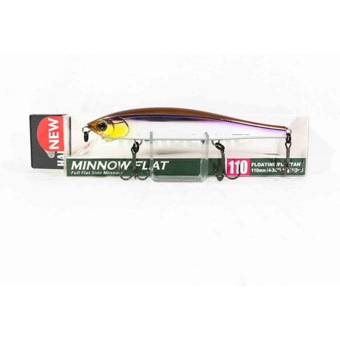 Yo Zuri Duel Hardcore Minnow Flat 110F Drijvend kunstaas R1361-MEWS (4049) white