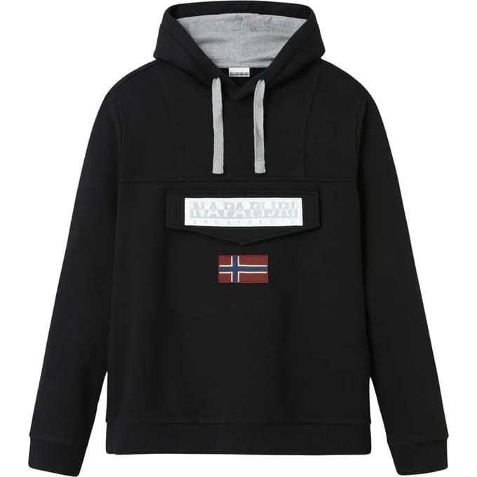 Sweatshirt Napapijri à capuche Burgee