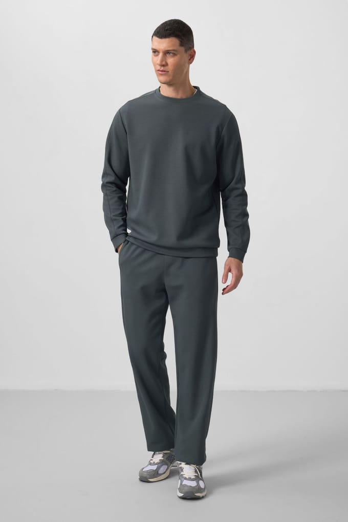 Heren Oversized Sweatshirt en Broek Set