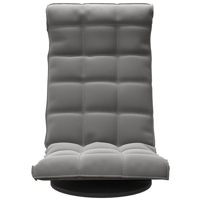 Vidaxl Draaibare Vloerstoel, Donkergrijs, Bekleed met Fluweel