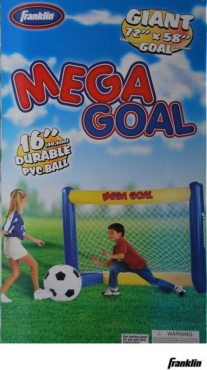 Franklin Voetbaldoel Mega Soccer Met Bal Junior Pvc 189 Cm
