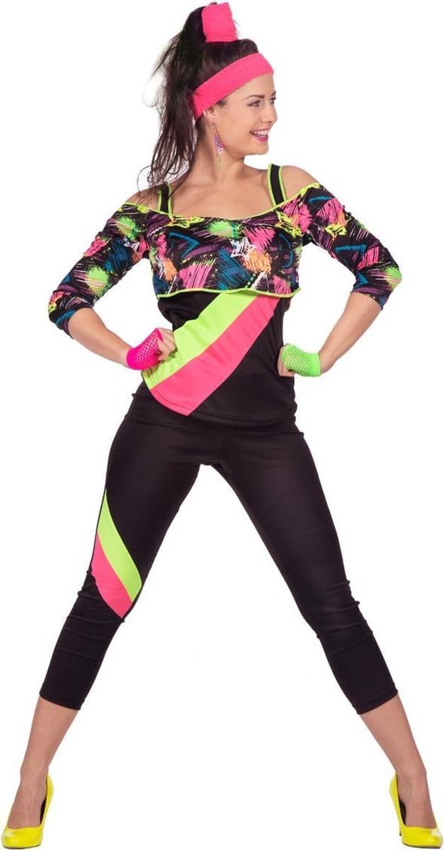 Retro Aerobic Fitness Outfit - Maat 38