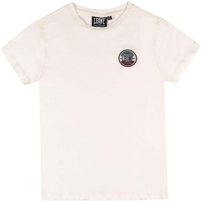 T-shirt Korte Mouw Leone 1947 Boy Short Sleeves Italy