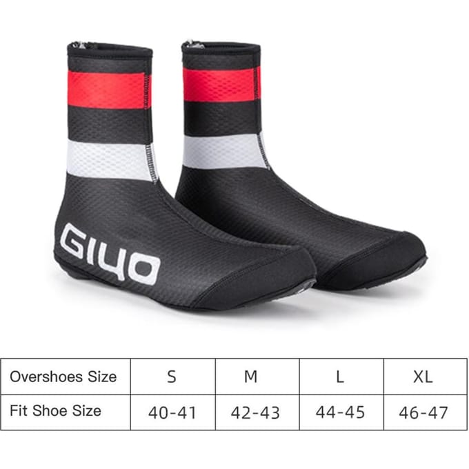 Waterdichte Fietsschoenovertrekken Winter Warm Fiets Schoenovertrekken MTB Racefiets Overschoenen M black