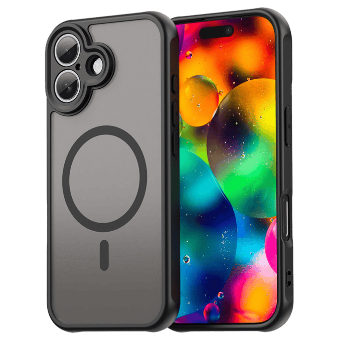 Mocaa Apple iPhone 17 Slim Anti-Shock MagSafe Hoesje Zwart