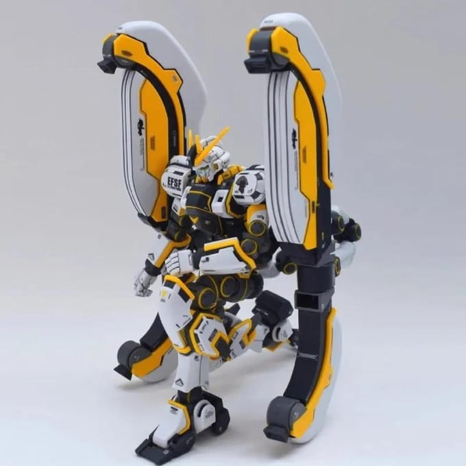 HG 1/144 Atlas Thunder Universe Battlefront RX-78AL Mech Assemblage Model Kits Actiefiguren Jongens Puzzels Speelgoed Decoratieve Cadeaus white