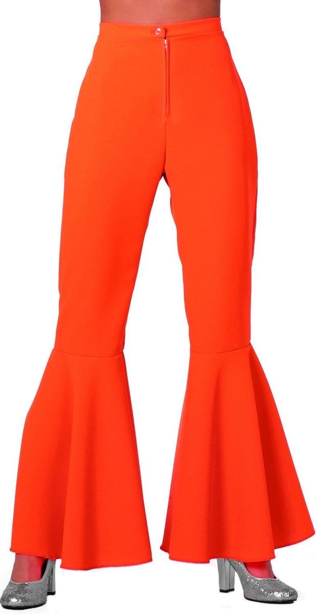 Hippiebroek oranje Jess - Maat 48