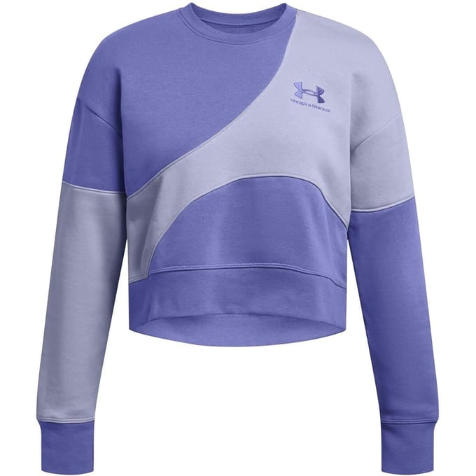 Under Armour Dames/Dames Sweatshirt met ronde hals (Paars)