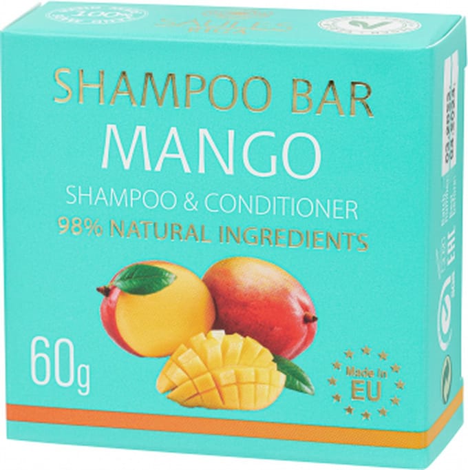 Natuurlijke Shampoo Bar Mango - 60g