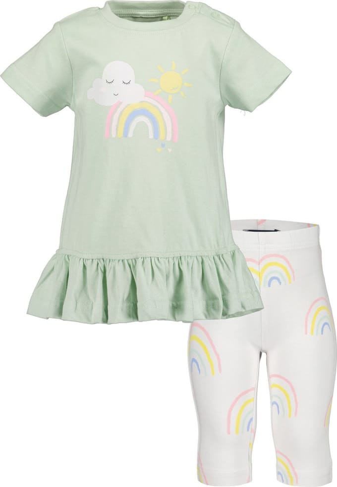 Blue Seven RAINBOW Meisjes Kledingset - blauw - Maat 80
