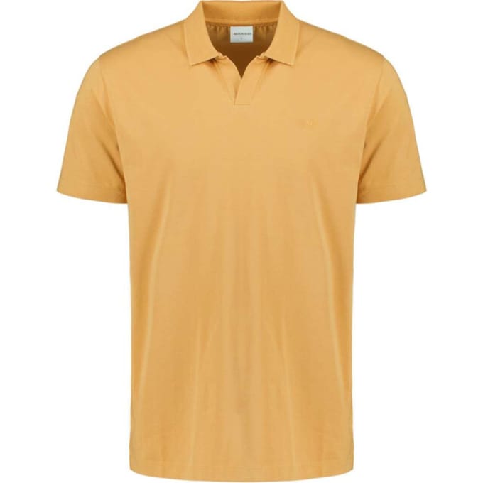 No Excess Polo v solid stretch yellow