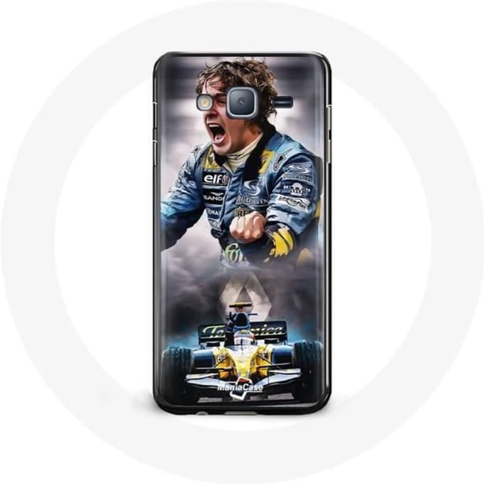 Case voor Samsung galaxy J5 2016 Formule 1 Fernando Alonso F1-coureur