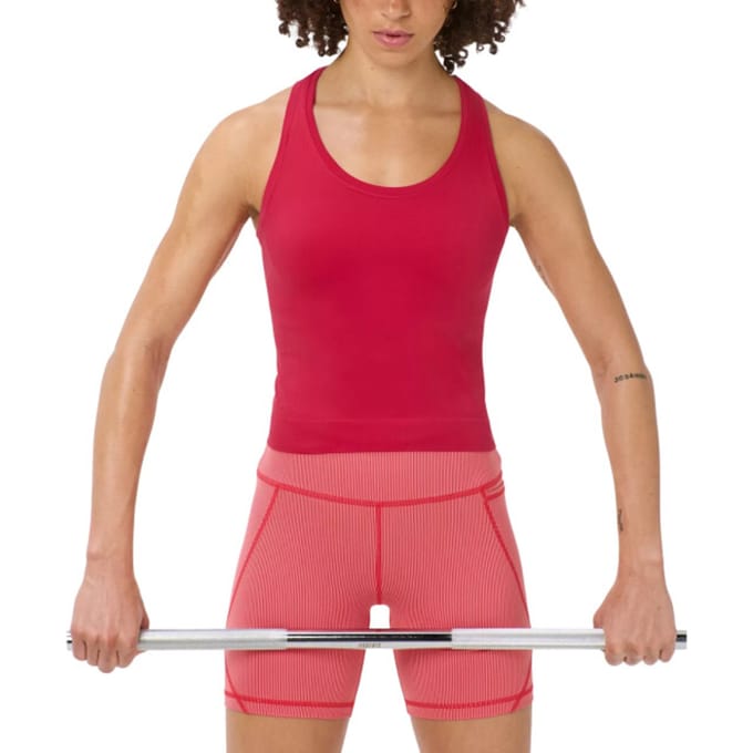 Sweaty Betty Athlete Crop Seamless Workout Tank Top - Maat M