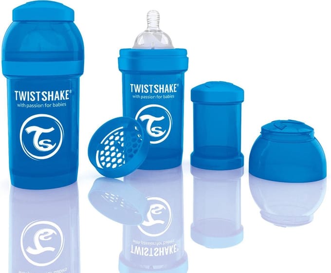 Twistshake Anti-colic babyfles - Aqua - 180ml