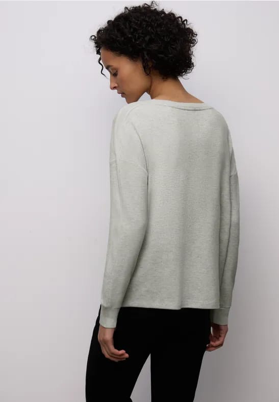 Shirt met glitterdetails