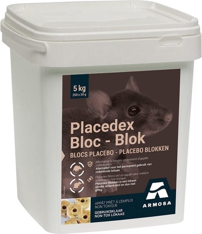 Placedex Monitor lokaasblokjes 5KG