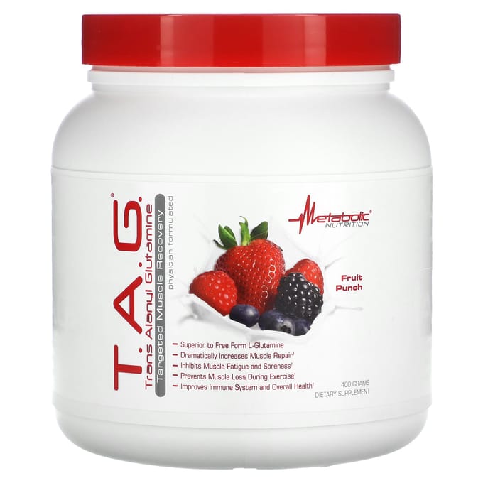 Metabolic Nutrition, AGE, Punch aux fruits, 400g