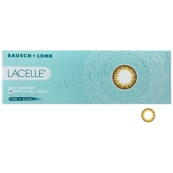 BAUSCH+LOMB - Lacelle 1 Day Limbal Ring Color Lens Enchanting Gold 30 pcs P-1.75 (30 pcs)