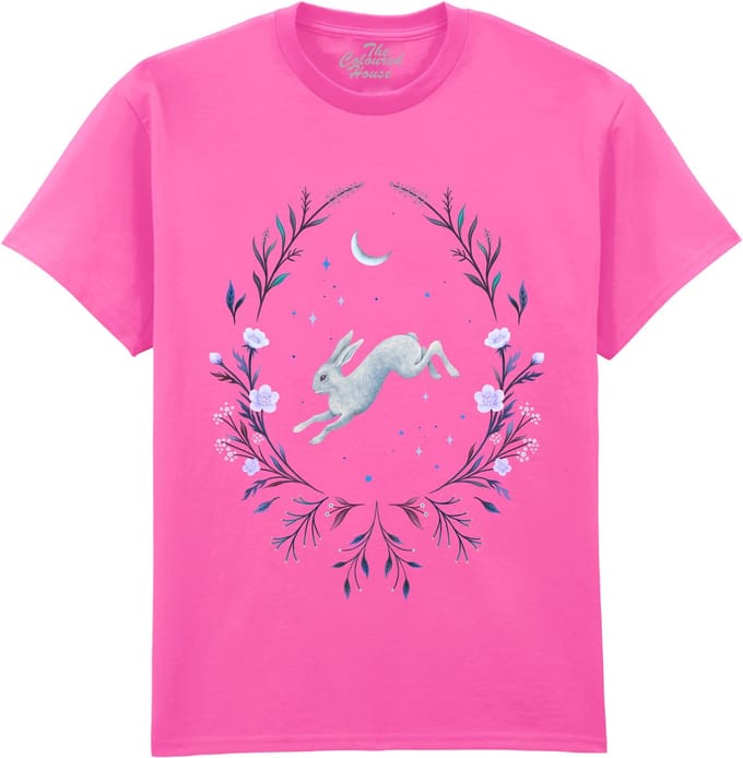 Konijn Blue Easter Bunny The Coloured House T-shirt S