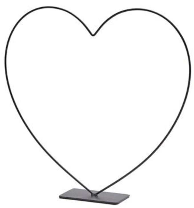 Paardekooper metalen hart op standaard 7436076