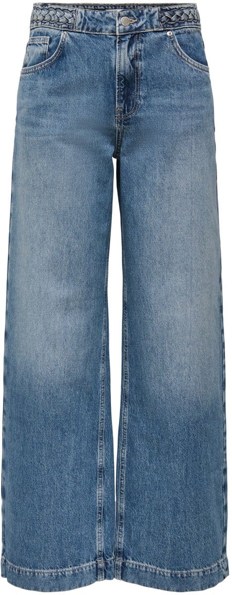 ONLY - ONLHOPE HW BRAIDED WIDE DNM SIK - Meisjes - Jeans