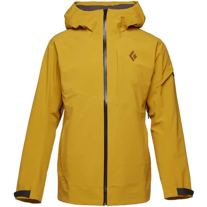 Black Diamond Recon Stretch Ski Shell Jas Geel XL Man