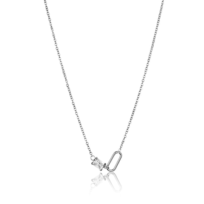 Stainless steel ketting voor vrouwen Marc Lauder Bomarzo