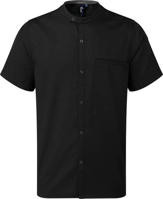 Schort/Tuniek/Werkblouse Heren M Premier Black 65% , 35% Katoen