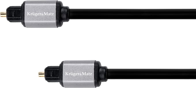 Krüger&Matz Basic - Optische Kabel - 10m - Toslink