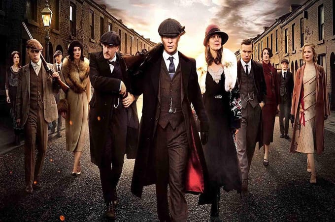 Peaky Blinders canvas voor aan de muur 1