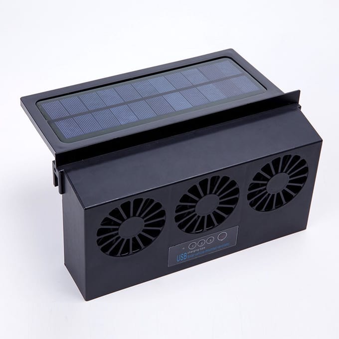 Zonne Auto Raamuitlaatventilator, Automatische Luchtuitlaat