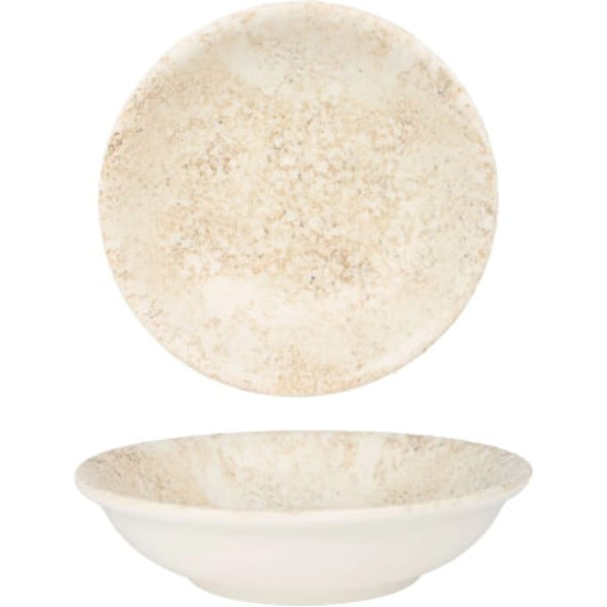 Bonna Serveerschaal - Nacrous - Porselein - 15 cm (330cc) - set van 2