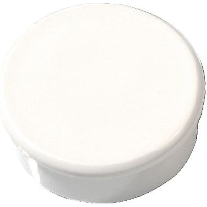 FRANKEN magnetische klem, houdkracht: 1.500 g, diam. 38 mm, wit