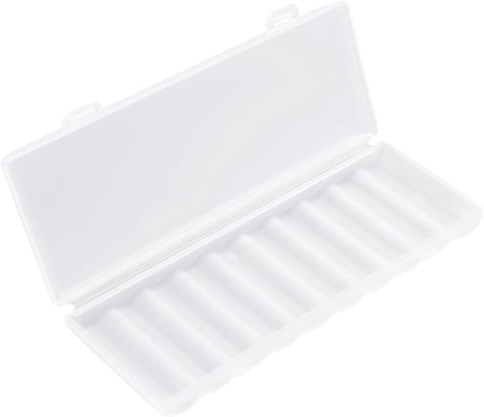 Batterijhouder AA - Batterijbox Bewaardoos - Veilig Opbergen - Compact Ontwerp - 10 Batterijen