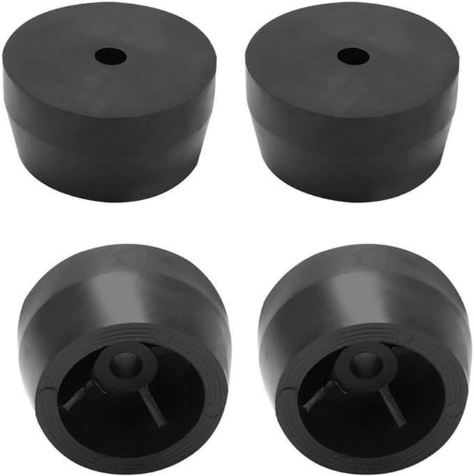 Allecto - Luchtcompressor Anti-vibratiekussens - 4 Stuks - Technische