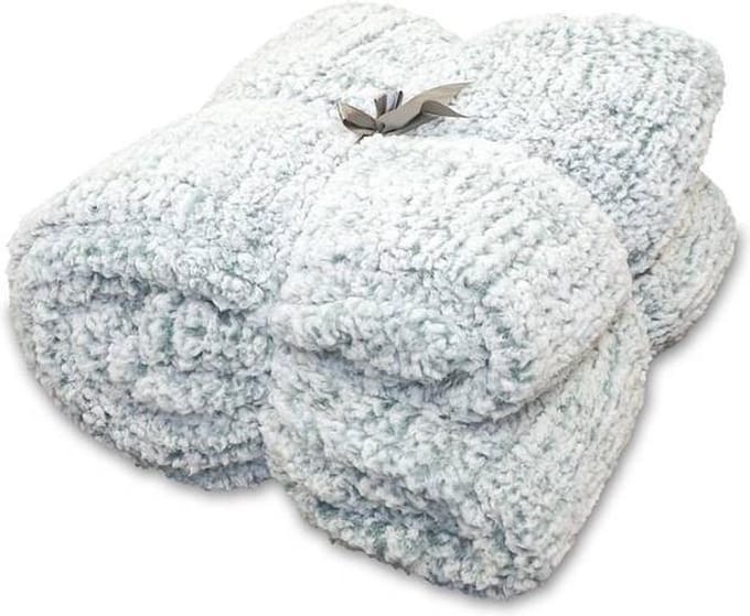 Unique Living Knut - Fleece - Plaid - 150x200 cm - Cloud Blue