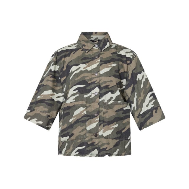 Sisters Point OLEA-JA17 - Dames jas - Camouflage - Maat