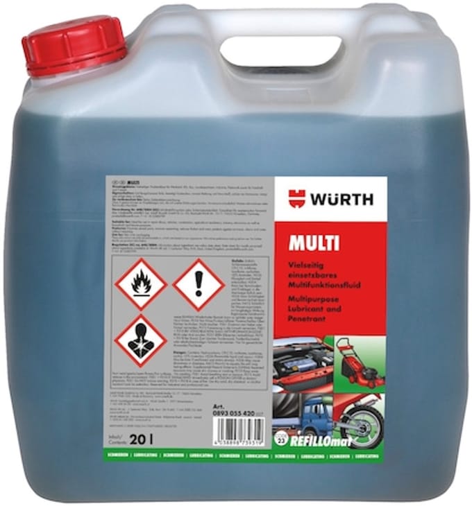 Wurth - Multi onderhoudsolie x 1 st inhoud