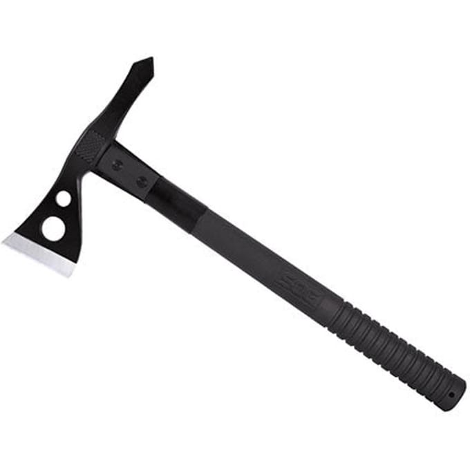 SOG Knives Fusion Tactical Tomahawk Black Clampack Zakmes - Zwart
