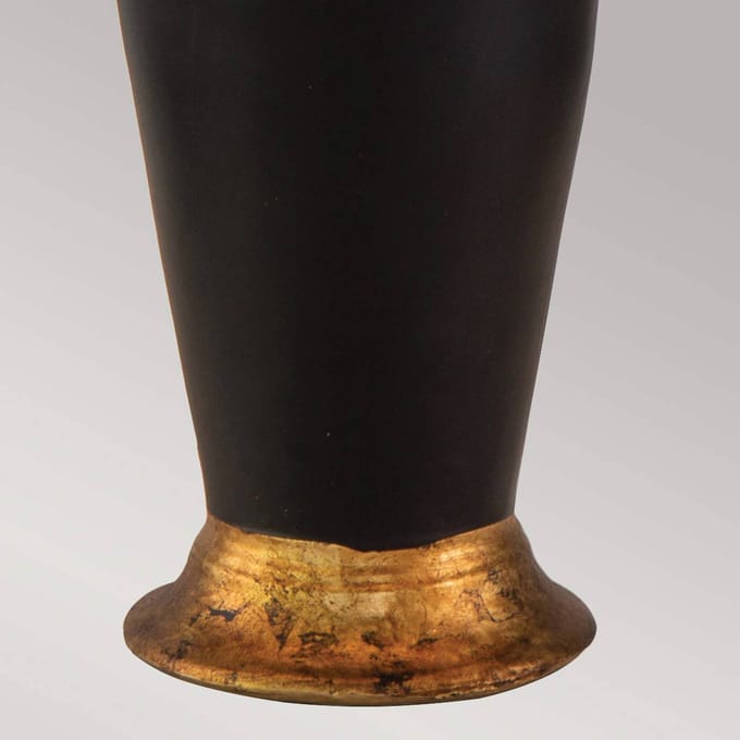 Flambeau LED Tafellamp Gallier | 1X E27 Max 60W | Black and Gold