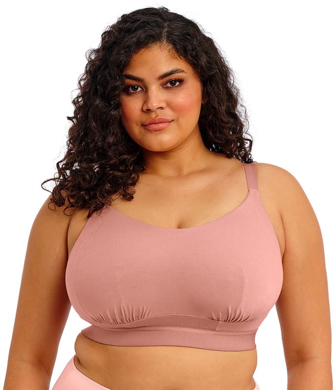 Elomi Downtime Grote Maten Bralette - Ash Rose