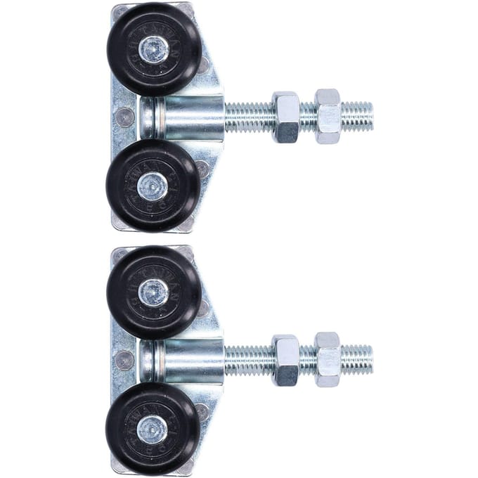 2 Stuks Schuifdeur Hangwiel Ophangkatrol Roller Glazen Deur Beslag Accessoire